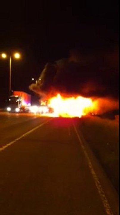 Fear Factory Bus Fire