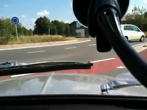 1er tour de roue miniK22