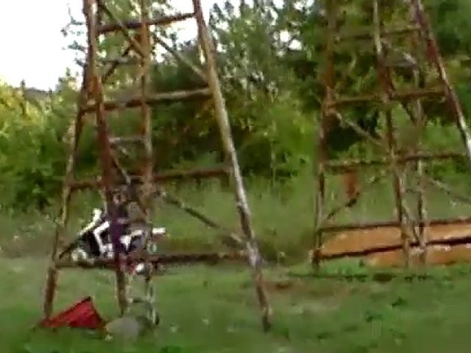 weeling avec le quad kxr 250 kymco a freddy