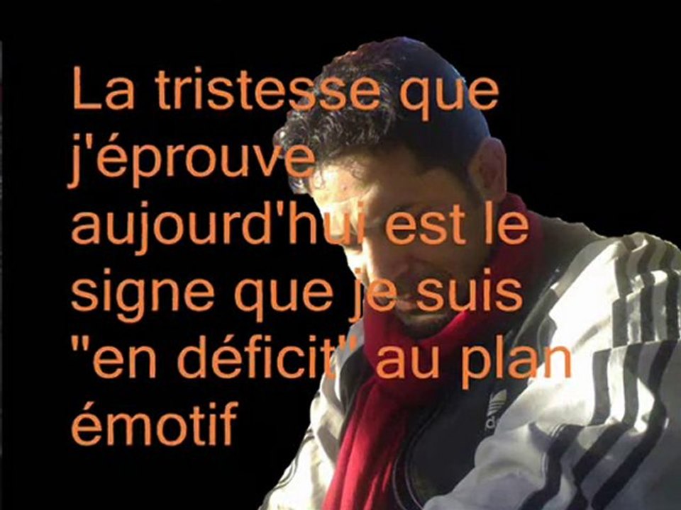 La tristesse