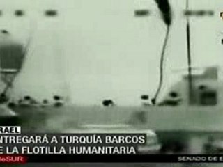 Israel devolverá a Turquía barcos de la Flotilla de la Lib
