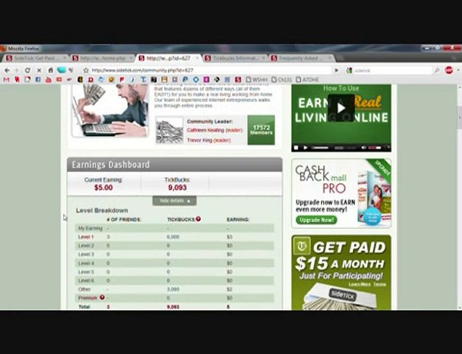 Sidetick: easy PayPal money for Social Networking