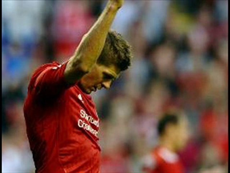 Liverpool 2-0 Rabotnicki N'gog great-header, Gerrard scored