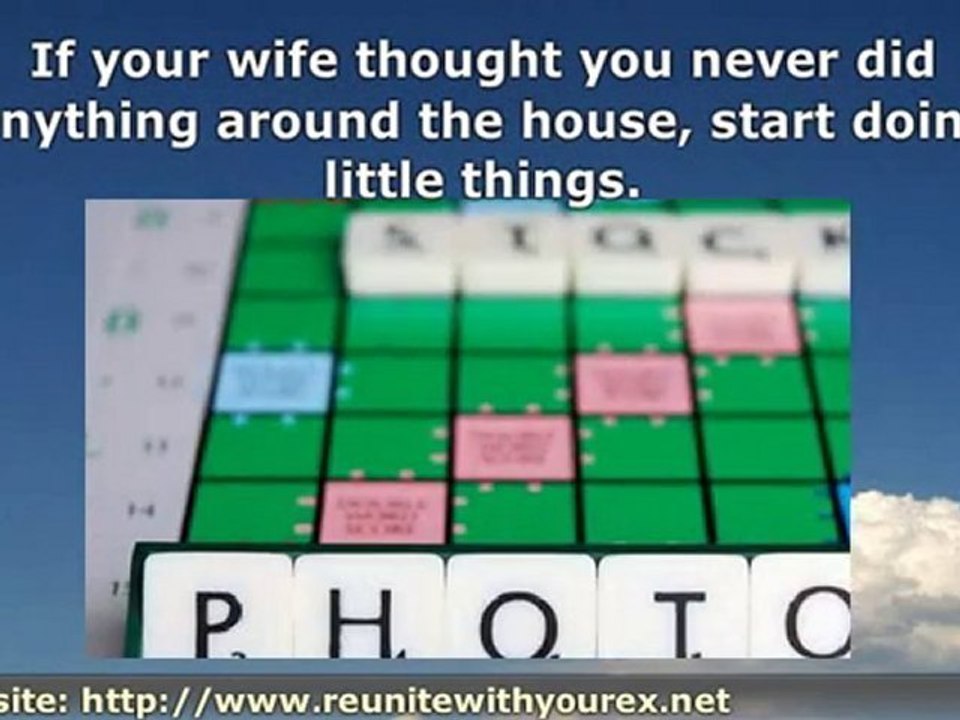 How Do I Get My Wife Back? I Can't Live Without Her