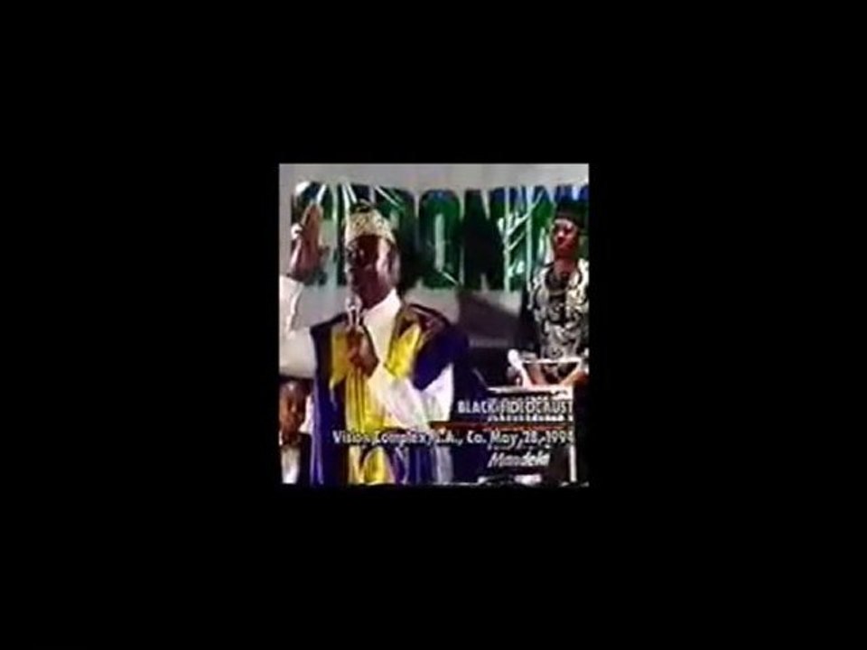 Khalid Abdul Muhammad -  WE ARE THE ISRAELITES!