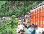 Landslide Blocks National Highway in Northern India
