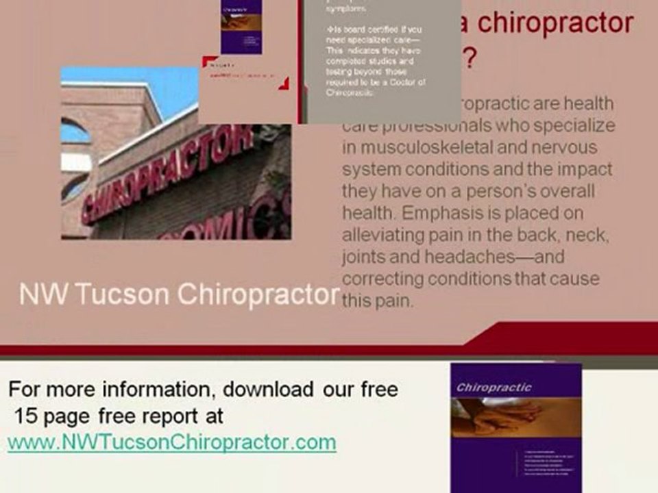 Relieve back pain and headaches with an Oro Valley Chiropra