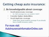 Cheapest Auto Insurance - How To Find The Best Rates Fast!