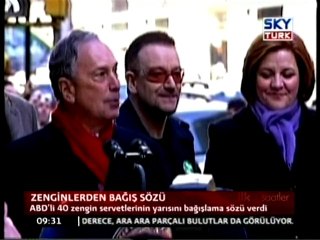 Zenginlerden Bağış Sözü