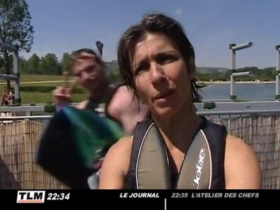 Téléski nautique à Condrieu-Les-Roches