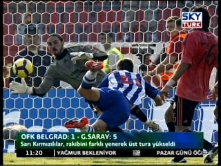 OFK Belgrad: 1  Galatasaray: 5