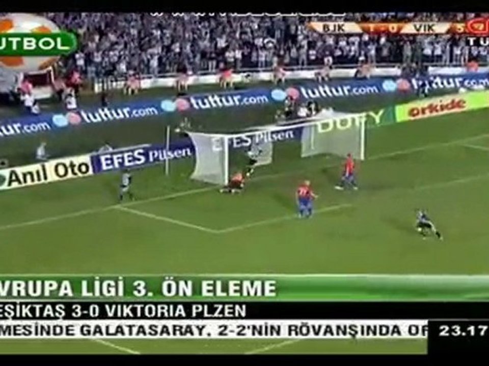 Besiktas - Viktoria Plzen 3-0 www.besiktasim.net