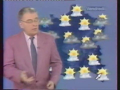 France 3 21 Mars 1996 - Météo - Soir 3 - Pubs-B.A.