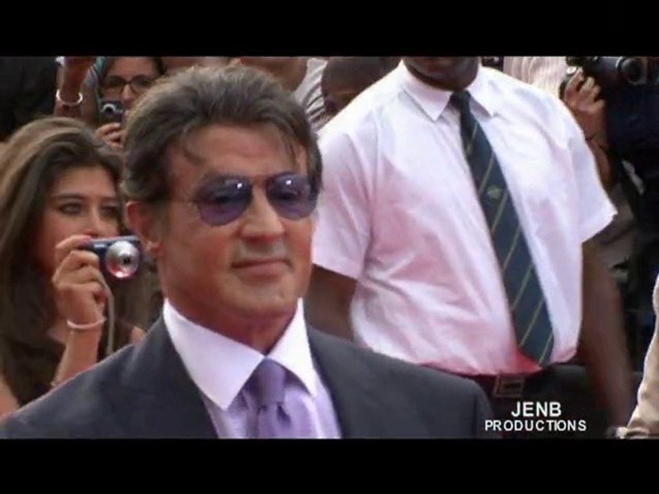 Sylvester Stallone à l'UGC de Rosny 2 (près de Noisy-le-Sec)