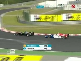 2nd battle Davide Valsecchi vs Alberto Valerio GP2.2010.Rd07