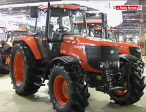 SIMA 2009 - Kubota : le 128 X s’expose