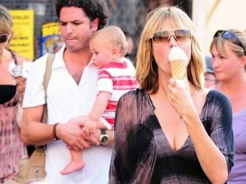 SNTV - Heidi Klum's bikini bod