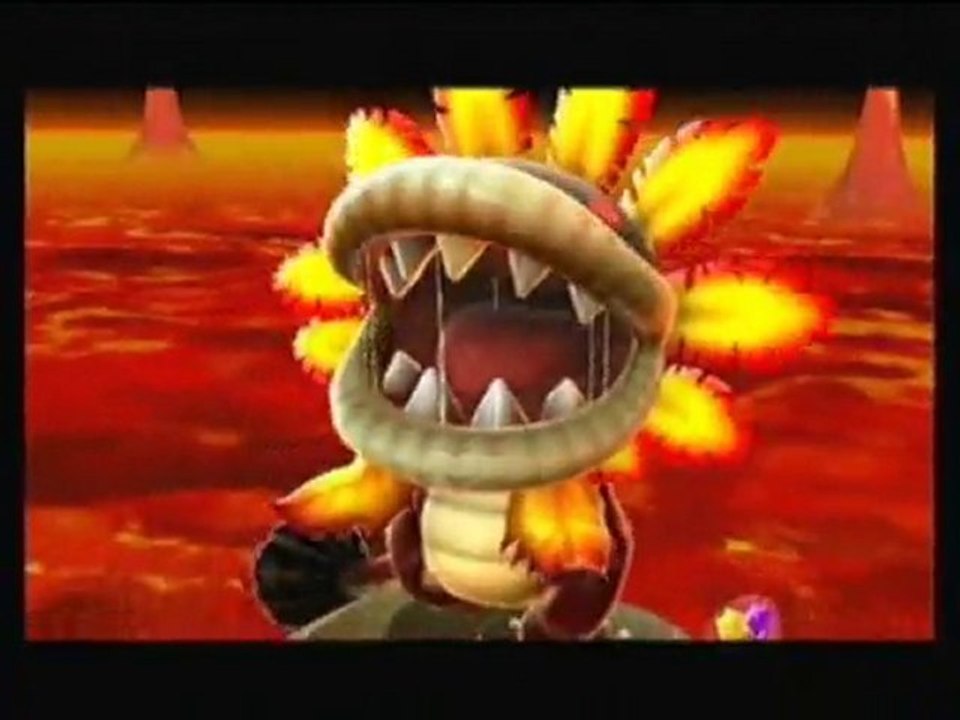 Super mario galaxy (47) : Dino Piranha crame !