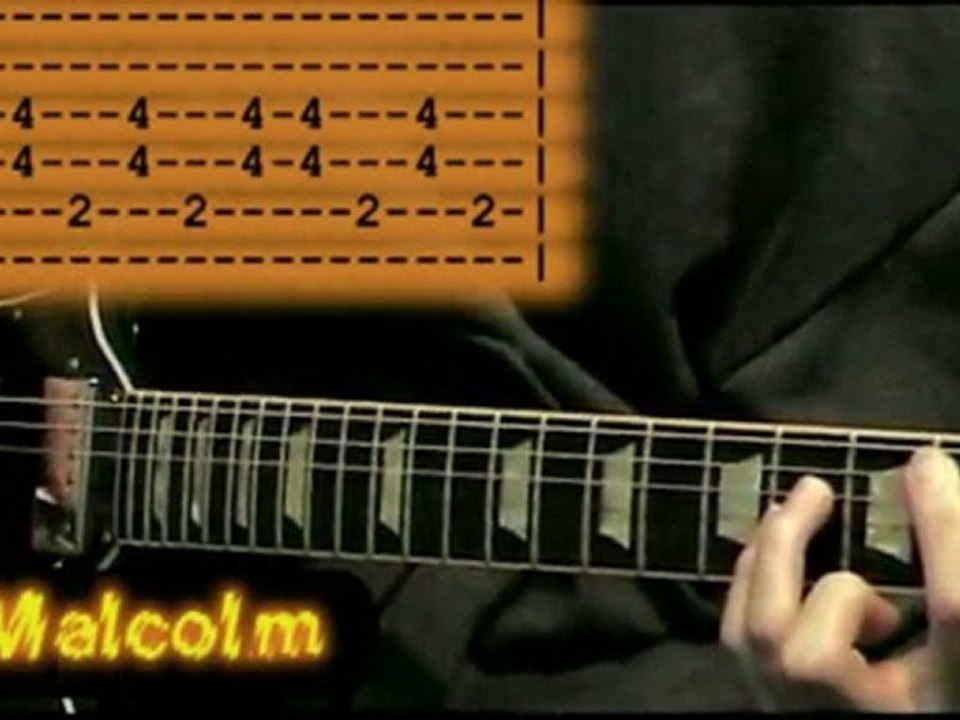 Thunderstruck - (AC/DC) Lesson part 1