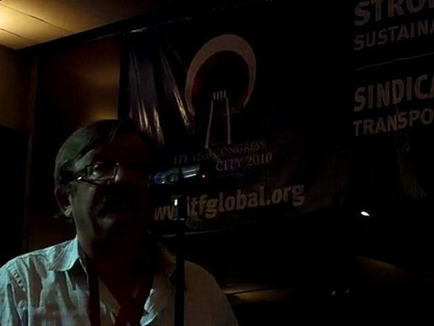 Congres ITF (Mexico) 6 aout 2010 (route fgte-cfdt)