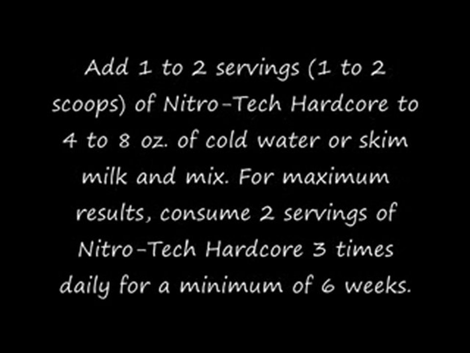 Muscletech Nitro-Tech Hardcore