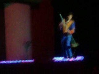 Marco Biasini fait le clown le 11/04/2010