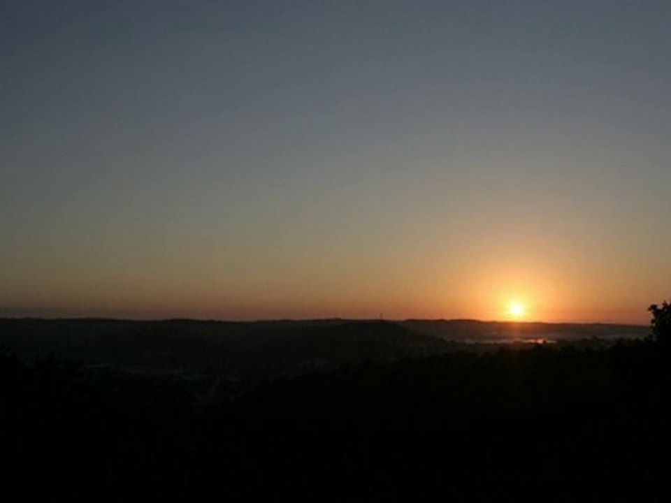 Time lapse : levé de soleil