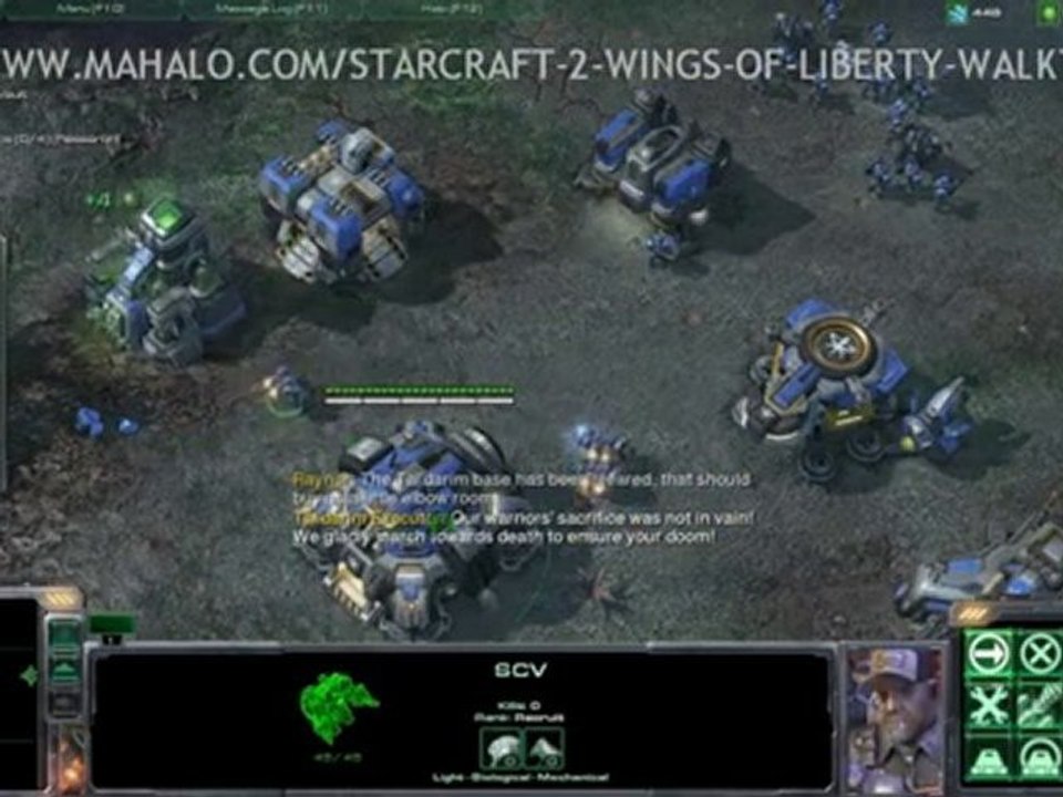 StarCraft II Walkthrough - Supernova Part 1