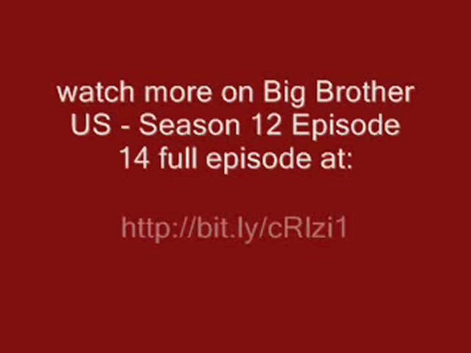 Watch  Big Brother US - Season 12 Episode 14 Online Free