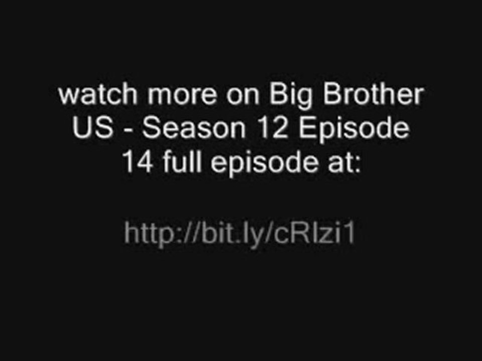 Watch Big Brother US - Season 12 Episode 14 Realty Show