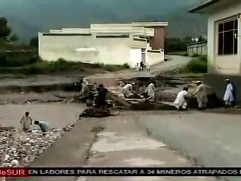 Llegan a 12 millones los afectados por lluvias en Pakistán
