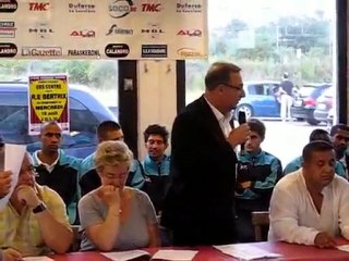 URS Centre - Discours du Bourgmestre Mr Gobert