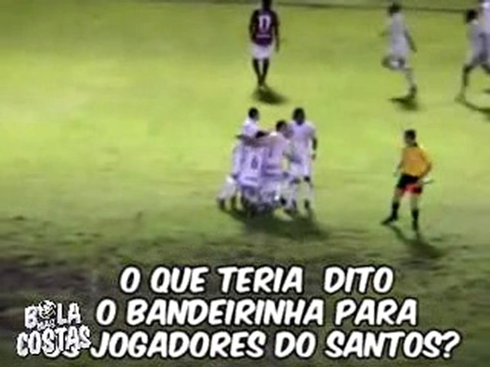 O que teria dito o bandeirinha