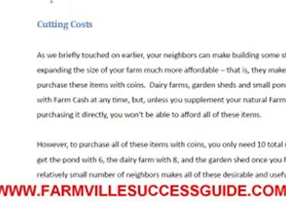 Farmville Millionaire