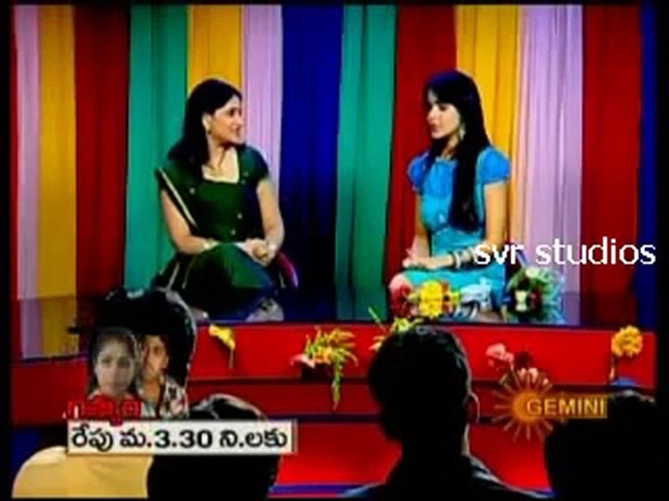 (1 of 5 ) Genelia Sankranthi vdo on Gemini Tv (Swayamvaram)