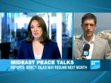 Israeli-Palestinian peace talks 'to resume'