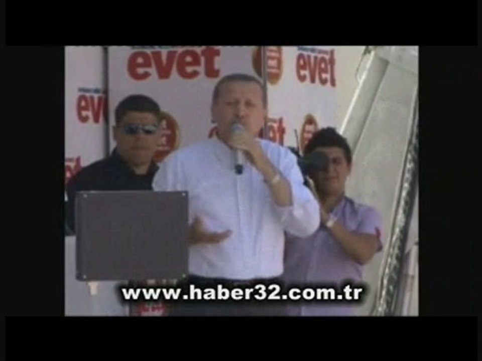 Başbakan Isparta Mitingi 07.08.2010 Part1a / Haber32.com
