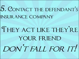 Tip 5: Settle Own Fairfax Accident Case - Contact Insurance