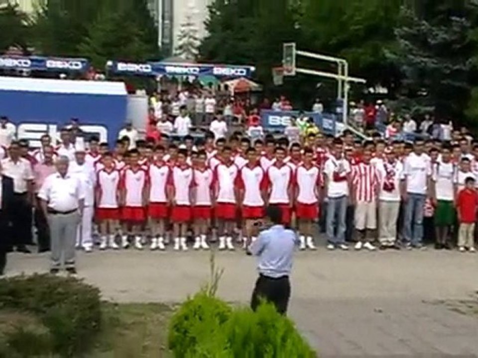 2010-2011 Sezon Açılışı Anıt Park'taki Seremoni