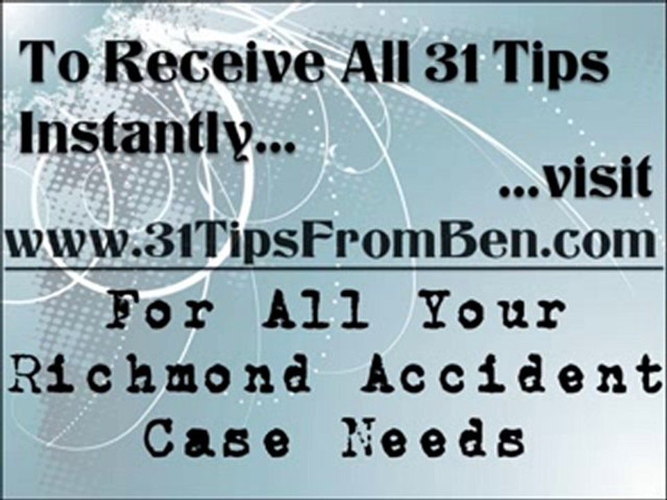 Tip 6 Settle Own Richmond Accident Case: Take Pictures