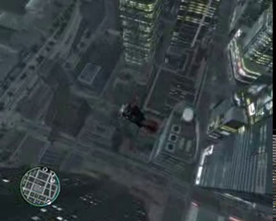 GTA IV saut empire state bulding moto