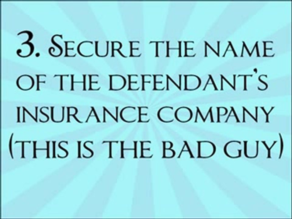Tip 3: Settle Own Fairfax Accident Case - Get Insurance Inf