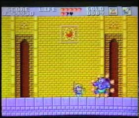 Wonder boy in monster land pub sega