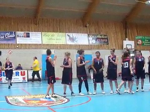 Douvres 2010 - Finale Cadettes - Présentation des équipes