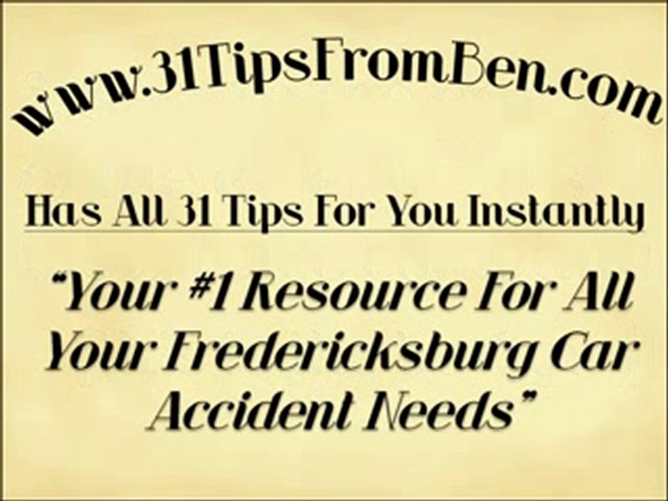 Tip 3 Settle My Fredericksburg Accident Case: Insurance Inf