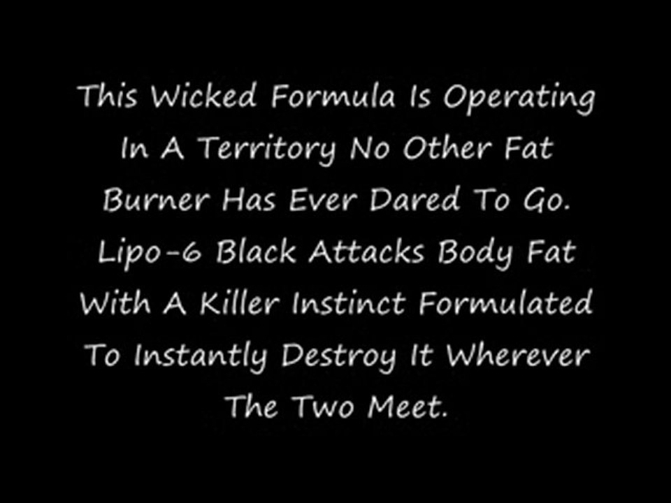 Nutrex Lipo-6 Black
