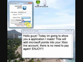 *WORKING* Microsoft Point Generator!