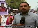 Marchan en silencio periodistas mexicanos para exigir cese a