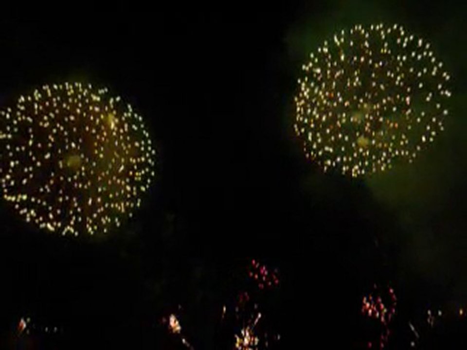 Annecy fête du lac 2010 - Fin et Bouquet Final