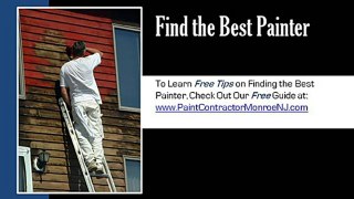 Paint Contractor Monroe New Jersey NJ
